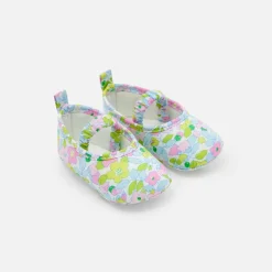 Jacadi Ballerines bébé fille - ROSE/VERT Clearance