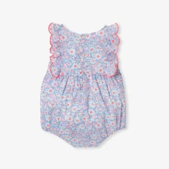 Jacadi Barboteuse bébé fille en tissu Liberty - lore MULTICO Best