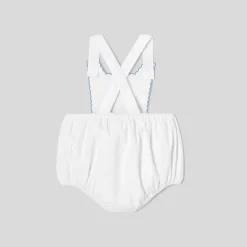 Jacadi Barboteuse bébé fille Mon premier - BLANC/BLEU