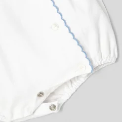 Jacadi Barboteuse bébé fille Mon premier - BLANC/BLEU