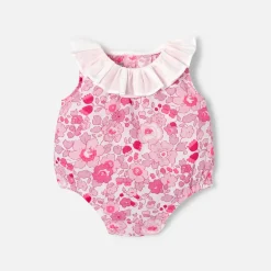 Jacadi Barboteuse pour peluche lapin moyen modèle - lore ROSE/MULTICO Best