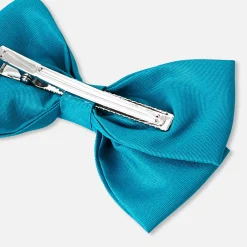 Jacadi Barrette enfant fille nœud en taffetas - BLEU TURQUOISE Hot
