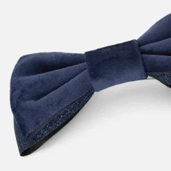 Jacadi Barrette noeud en velours et paillettes - marine MARINE JACADI Online