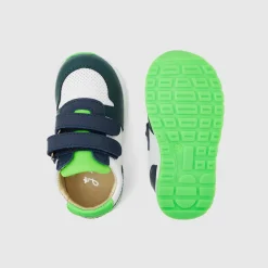 Jacadi Basket running bébé garçon - MARINE/VERT Sale