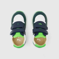 Jacadi Basket running bébé garçon - MARINE/VERT Sale