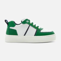 Jacadi Baskets enfant - MARINE/VERT Online