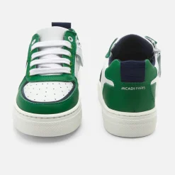 Jacadi Baskets enfant - MARINE/VERT Online