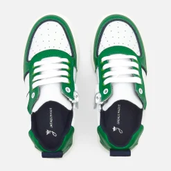 Jacadi Baskets enfant - MARINE/VERT Online