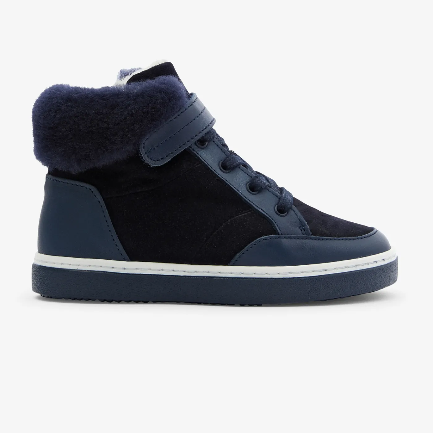 Jacadi Baskets fourrées enfant garçon - marine MARINE JACADI