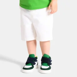 Jacadi Baskets montantes bébé garçon - BLANC/VERT Discount
