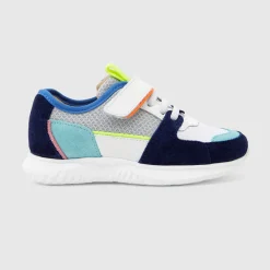 Jacadi Baskets running enfant - BLEU Clearance