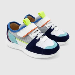 Jacadi Baskets running enfant - BLEU Clearance