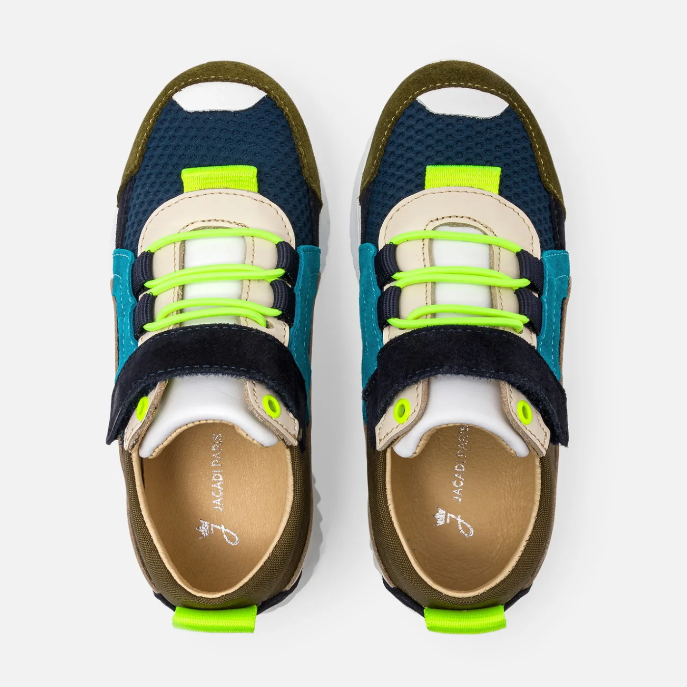 Jacadi Baskets running enfant garçon - KAKI Online