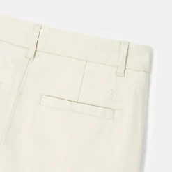 Jacadi Bermuda enfant garçon en satin de coton - BLANC CASSE Hot