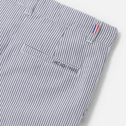 Jacadi Bermuda rayé enfant garçon - BLANC/BLEU Discount