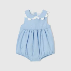 Jacadi Bloomer bébé fille en fil à fil - CHAMBRAY New