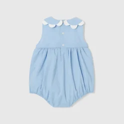 Jacadi Bloomer bébé fille en fil à fil - CHAMBRAY New