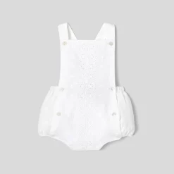 Jacadi Bloomer bébé fille en popeline - blanc BLANC JACADI Discount
