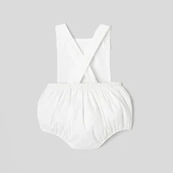 Jacadi Bloomer bébé fille en popeline - blanc BLANC JACADI Discount