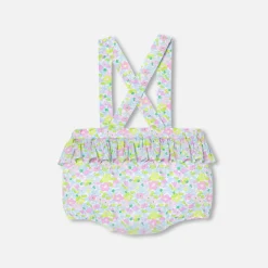 Jacadi Bloomer bébé fille en Tissu Liberty - lore BLANC/MULTICO Clearance