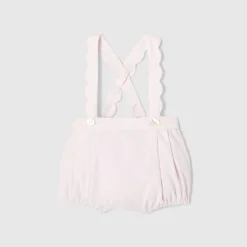 Jacadi Bloomer bébé fille en velours - rose pale ROSE PALE JACADI Sale