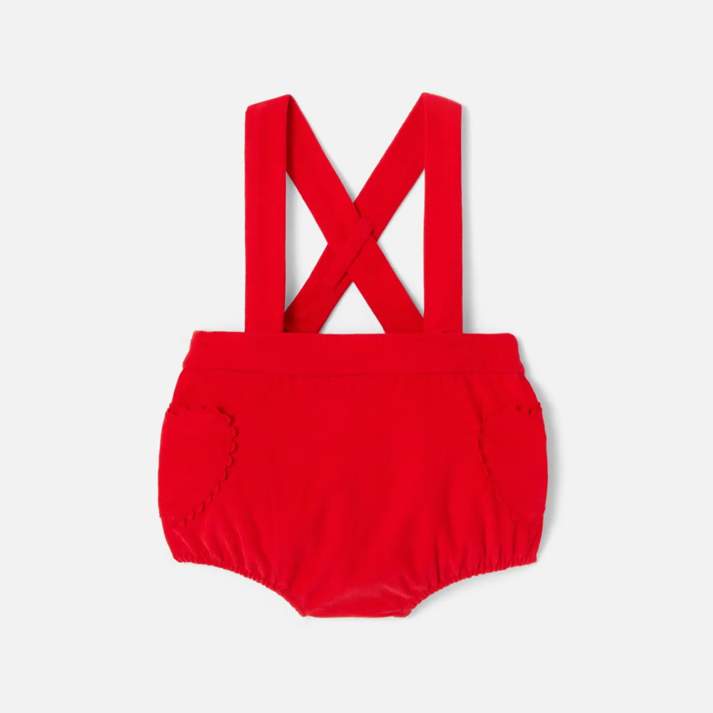 Jacadi Bloomer bébé fille en velours léger - rouge ROUGE JACADI Online