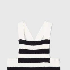 Jacadi Bloomer bébé garçon en tricot - BLANC CASSE/MARINE Hot