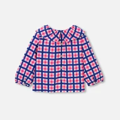 Jacadi Blouse bébé fille à carreaux - lore BLANC/MULTICO Best