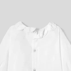 Jacadi Blouse bébé fille à col pétales - blanc BLANC JACADI Sale