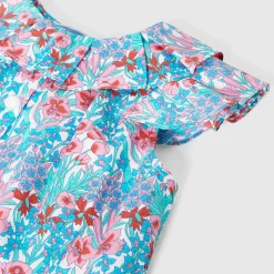 Jacadi Blouse bébé fille en tissu Liberty - lore BLANC/MULTICO Best