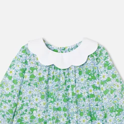 Jacadi Blouse bébé fille en Tissu Liberty - lore BLANC/MULTICO