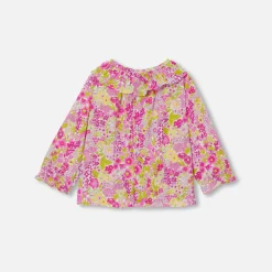 Jacadi Blouse bébé fille en Tissu Liberty - lore BLANC/MULTICO Best
