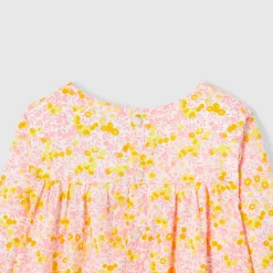 Jacadi Blouse en tissu Liberty enfant fille - x Tohana - lore JAUNE/MULTICO Sale