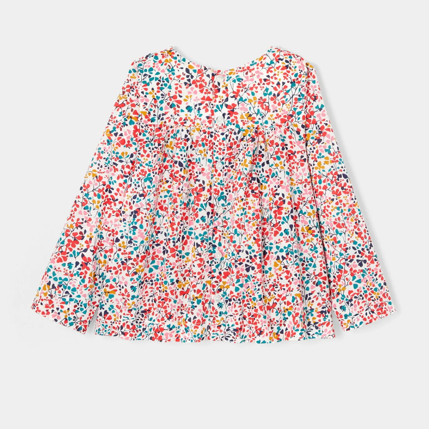 Jacadi Blouse en tissu Liberty enfant fille - x Tohana - lore MULTICO Hot