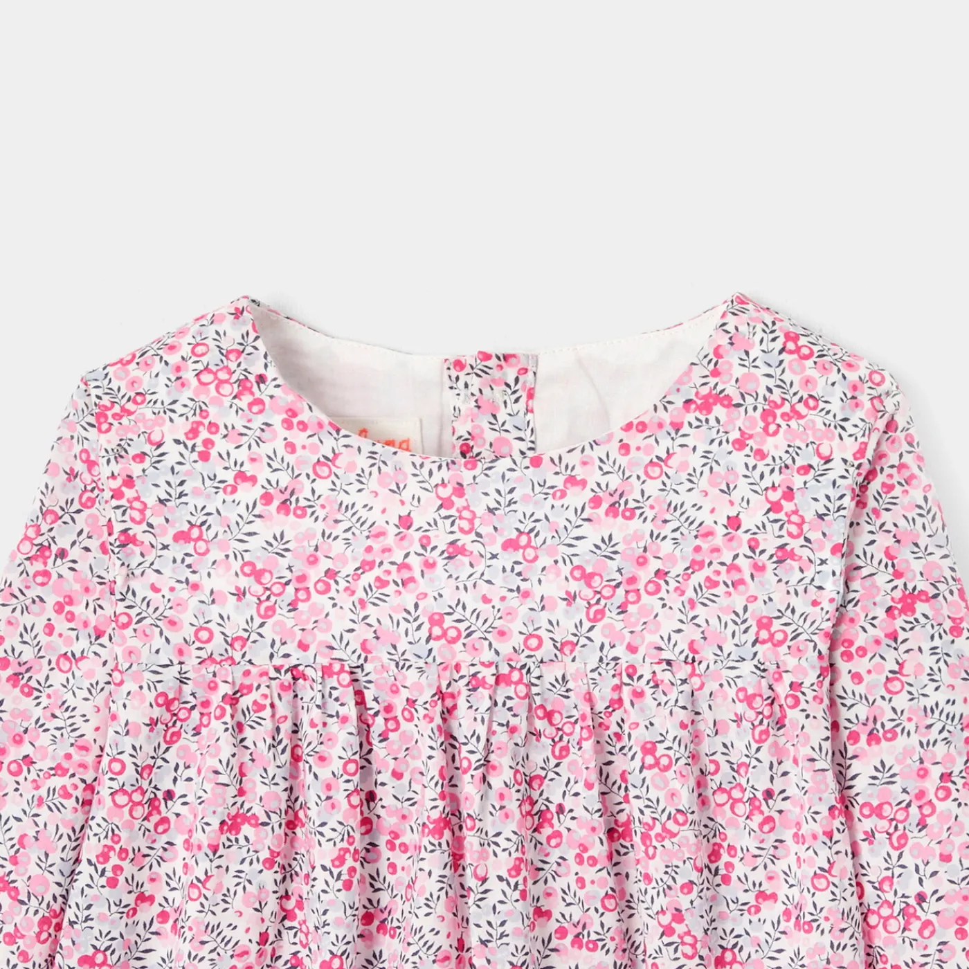 Jacadi Blouse en tissu Liberty enfant fille - x Tohana - ROSE/GRIS Best
