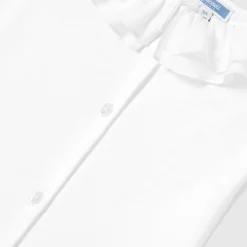 Jacadi Blouse enfant fille en popeline - blanc BLANC JACADI Online