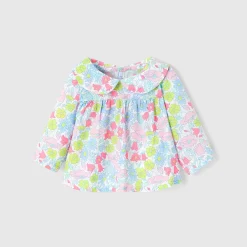 Jacadi Blouse pour peluche lapin moyen modèle - lore BLANC/MULTICO