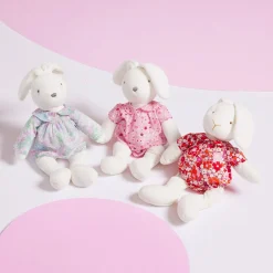 Jacadi Blouse pour peluche lapin moyen modèle - lore BLANC/MULTICO