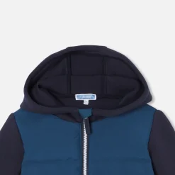 Jacadi Blouson à capuche enfant garçon - BLEU MARNE