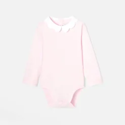 Jacadi Body bébé fille à col festonné - rose poudre ROSE POUDRE JACADI Clearance