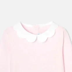 Jacadi Body bébé fille à col festonné - rose poudre ROSE POUDRE JACADI Clearance
