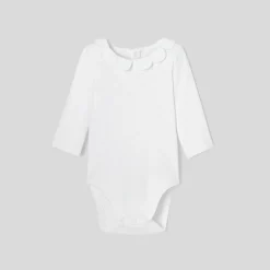 Jacadi Body bébé fille à col pétales - blanc BLANC JACADI Online