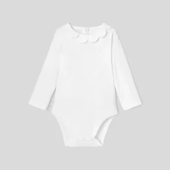 Jacadi Body bébé fille col pétales - blanc BLANC JACADI Discount