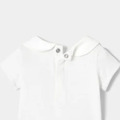 Jacadi Body bébé fille manches courtes - blanc BLANC JACADI Outlet