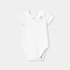 Jacadi Body bébé fille manches courtes - blanc BLANC JACADI Discount
