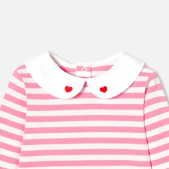 Jacadi Body bébé fille manches longues - BLANC/ROSE Outlet