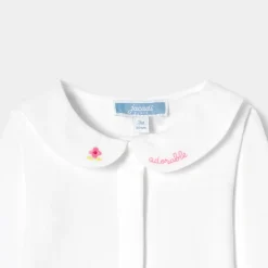 Jacadi Body bébé fille manches longues - blanc BLANC JACADI Clearance