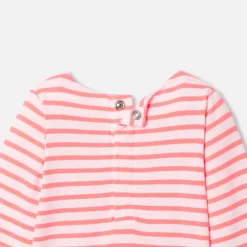 Jacadi Body bébé fille rayé - lore ROSE/MULTICO Best
