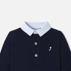 Jacadi Body bébé garçon à col Oxford - marine MARINE JACADI Outlet
