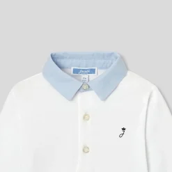 Jacadi Body bébé garçon à col Oxford - blanc BLANC JACADI Outlet